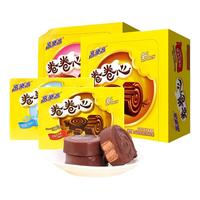 colacao 高樂高 olacao 高樂高 高乐高 巧克力牛奶口味卷卷心蛋糕零食儿时怀旧点心24枚