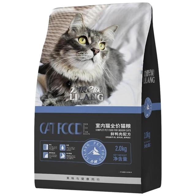 LILANG ILANG 力狼 猫粮增肥发腮幼猫成猫蓝猫布偶流浪猫全阶段营养全价猫粮 1件装4斤