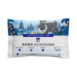 蓝氏 低温烘焙猫粮成猫幼猫全价鲜肉粮 荒野猎兔0.05kg