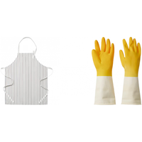 宜家(IKEA)RINNIG林妮格SANDVIVA桑薇瓦围裙家用做饭餐饮工作服