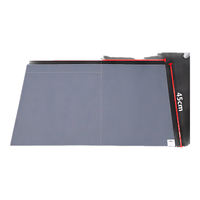 茗芮居机房防静电粘灰尘脚垫大号无尘车间地垫粘尘垫可撕式鞋底粘尘地垫 (透明45*60cm)2本/60张