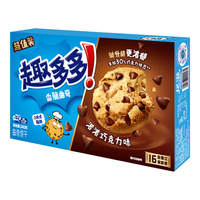 趣多多 曲奇饼干 巧克力味 340g