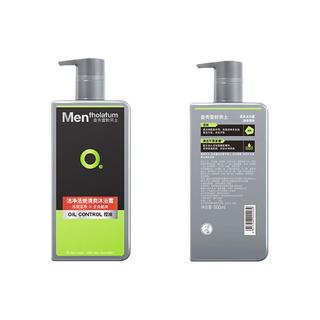  曼秀雷敦 Mentholatum OC控油清爽系列 男士天然活炭清爽沐浴露 500ml