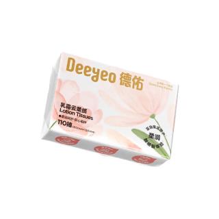 德佑 云柔巾柔润保湿柔纸巾乳霜纸擦鼻涕纸巾鼻炎感冒专用抽纸 3层110抽*12包