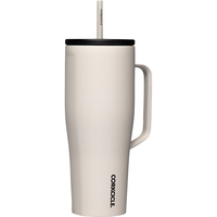 CORKCICLE.酷革巨无霸吸管保温杯保冷保冰手柄杯子不锈钢大容量车载冰霸杯 拿铁色-手柄杯 890ml