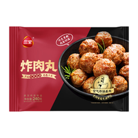 三全 空气炸锅系列小酥肉肉丸子韭菜萝卜丝素丸子油炸小吃年货 三全空气炸锅炸肉丸240g