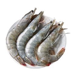 加州牛仔 厄瓜多尔大虾南美白对虾1.65kg/4050水产盐冻大虾