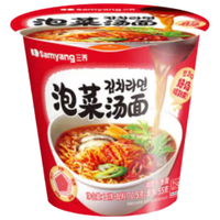 三养泡菜汤面 韩式辣白菜面拉面 (杯面)70.5g 韩式辣白菜拉面 70.5g