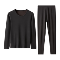 YOUR SUN 宜而爽 保暖内衣套装男防螨消臭5A抗菌含山羊绒蚕丝圆领秋衣秋裤 深灰