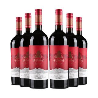 贺兰神国产红酒宁夏贺兰山东麓产区特产 有机赤霞珠干红葡萄酒 750ml6瓶