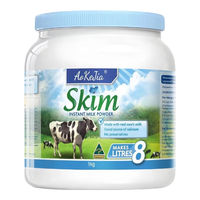 澳可佳澳洲蓝胖子奶粉脱脂高钙无糖中老年人女士儿童1kg罐 【1罐大罐装】全脂澳洲蓝胖子