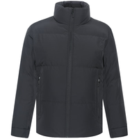 利郎羽绒服男立领短款冬季简约商务防风保暖白鸭绒男士外套羽绒夹克 黑色（G4DRF8022A） 批次1 M 165/84A 充绒量130g