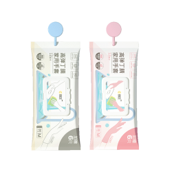 镇定 高弹丁腈家用手套 玉兰白M码 36只/包