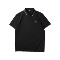 HLA 海澜之家 短袖POLO衫男24新款凉感抗菌防螨翻领短袖男夏季