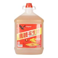 移动端、京东百亿补贴：鹰唛 花生油 实惠装 5L