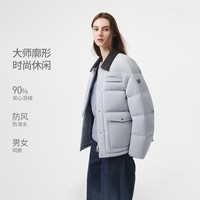 坦博尔短款羽绒服男女同款25冬季外套宽松面包服保暖加厚外套TB5530326D