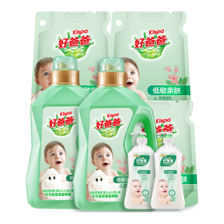 今日必买：好爸爸 天然亲肤洗衣液15.8斤   婴幼儿专用