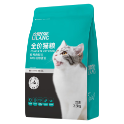 LILANG e族全价幼猫成猫鲜肉粮通用型鸭肉味猫粮10kg