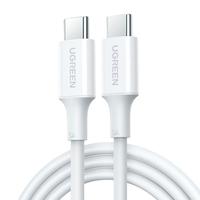 绿联 UGREEN双typec数据线ctoc充电线ipad适用苹果iPhone15pro两头华为70macbook小米pd快充100w笔记本电脑短tpyec口