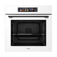 Haier 海尔 嵌入式蒸烤箱 72L大容量 白色家用多功能蒸烤箱 11.17寸彩屏