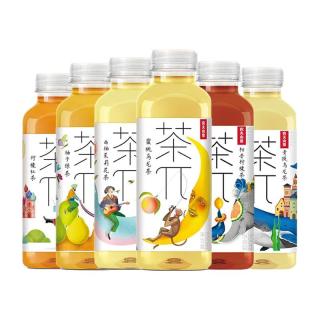 农夫山泉 NONGFU SPRING 茶π茶派果味茶饮料500ml*15 瓶