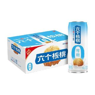 88VIP：养元 六个核桃无糖型240ml*24罐植物蛋白营养核桃乳饮料整箱