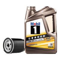 美孚（Mobil）京东养车金美孚一号纵驰版保养单次卡专属表现 5W-30 C2 SP级 4L 4L小保养单次卡 纵驰5W-30 SP级