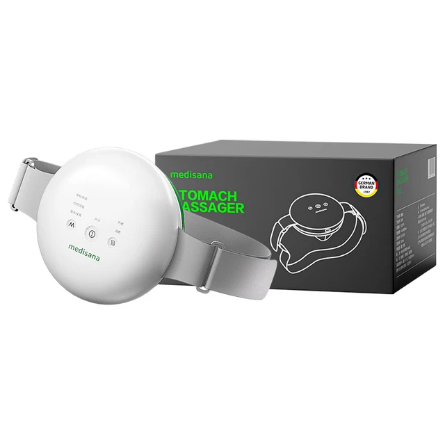 Medisana 德国揉腹仪腹部按摩器热敷暖宫大姨妈揉肚子神器便秘排便腹胀揉腹按摩仪送父母男女友实用礼物R0101