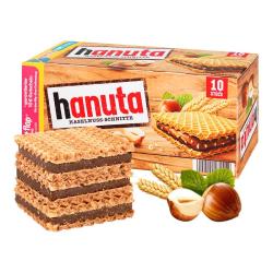 费列罗 Hanuta榛子巧克力威化饼干 220g 商品×1