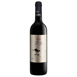 澳赛诗 袋鼠干红葡萄酒 澳洲原瓶 西拉子 750mL 1瓶 （白标）