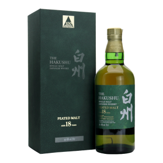 THE HAKUSHU 白州 18年 单一麦芽 日本威士忌 43%vol 700ml