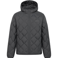 波司登2024春季男短款时尚百搭经典鹅绒薄款羽绒服外套B40131023 石墨灰8186 185/104A