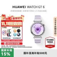 国家补贴：华为 HUAWEI 手表 Watch GT 6 41mm  流光紫 41mm
