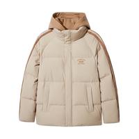 卡宾90鸭绒羽绒服24秋冬可拆卸帽外套字母刺绣 杏色15 48 M (48/170)