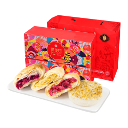 潘祥记 玫瑰鲜花饼500g