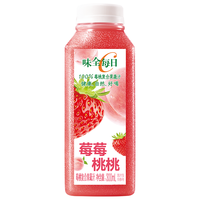 味全 WEICHUAN混合果蔬汁冷藏饮料 新鲜水果汁饮料 莓莓桃桃300ml*10瓶