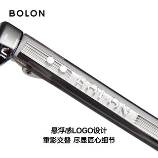  BOLON/暴龙 防蓝光 近视眼镜框+PROSUN防蓝光1.60镜片  亮黑 1.60