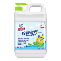 白猫 柠檬薄荷洗洁精 1.29kg