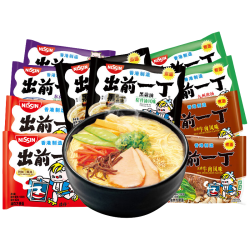 出前一丁 日清 进口方便面 & 多口味随机8袋800g组合