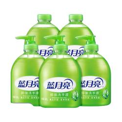蓝月亮 芦荟抑菌洗手液 清爽滋润 抑菌率99.9% 5瓶装 500g*3瓶+500g*2瓶补