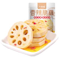 小胡鸭 拍4件 柠檬酸辣味无骨鸡爪鸭掌等 多口味 休闲零食 聚会食品 香辣脆藕(脆藕片)308g