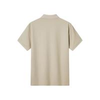 九牧王POLO衫男装短袖2025春夏男士抑菌舒适速干透气上衣男 修身版+卡其+TT2EV20137 XL 180/100A(52)