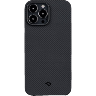 PITAKA 苹果13凯夫拉手机壳  iPhone 13 Pro 黑灰细纹