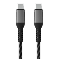 PD100W TYPE C TO TYPE C数据线   编织款