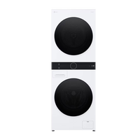 LG 洗烘塔联动一体机13KG滚筒洗衣机+10KG烘干机洗干一体式FN231QH