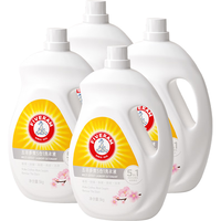 FIVERAMS 五羊 全效5合1洗衣液 5kg*4瓶 晨露樱花