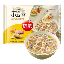 思念 上汤小云吞玉米蔬菜猪肉400g