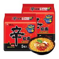 NONGSHIM 农心 ONGSHIM 农心 辛拉面韩国韩式方便面辣白菜黑燃辛拉面泡面袋装