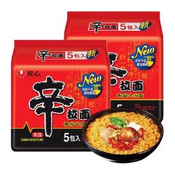 农心 ONGSHIM 农心 辛拉面韩国韩式方便面辣白菜黑燃辛拉面泡面袋装