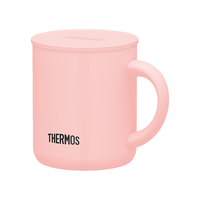 膳魔师(THERMOS)保温杯280ml真空不锈钢简约办公室水杯带盖保冷咖啡杯 JDG-281C PWP  送 JDG-280ml粉色-